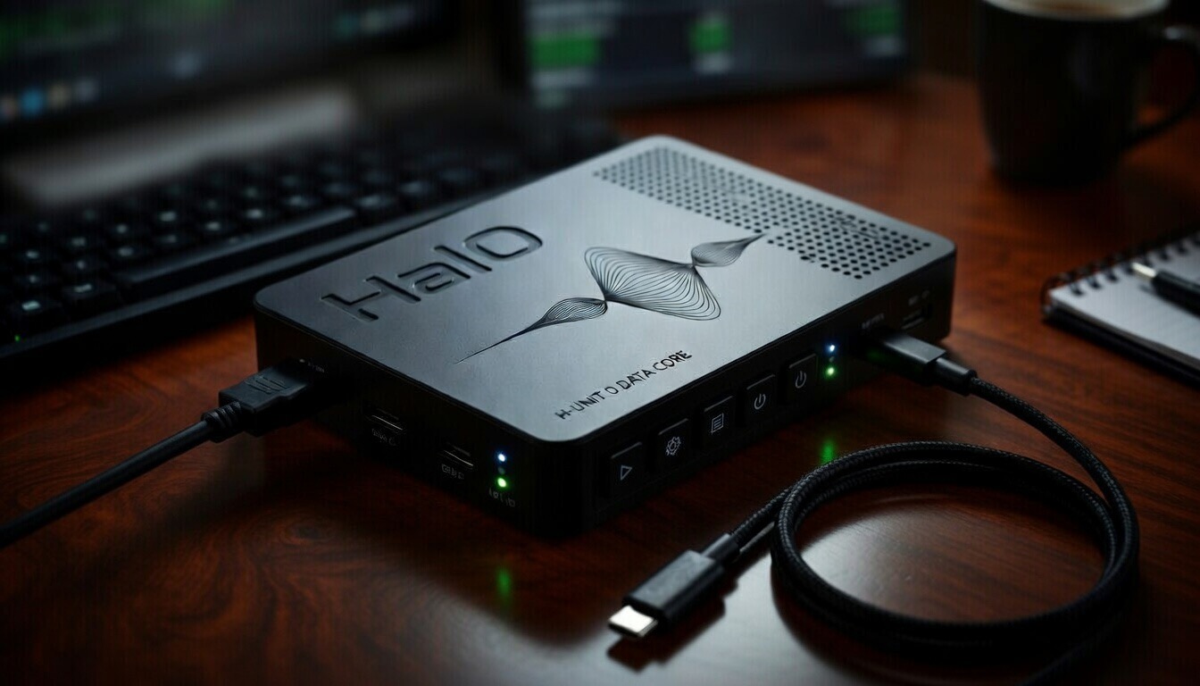 Hal0 — a quiet presence on your desk